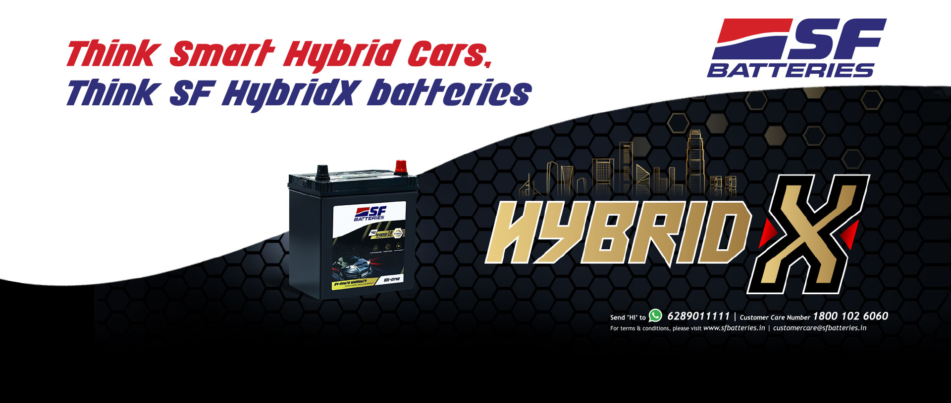 SF Batteries Hybrid X